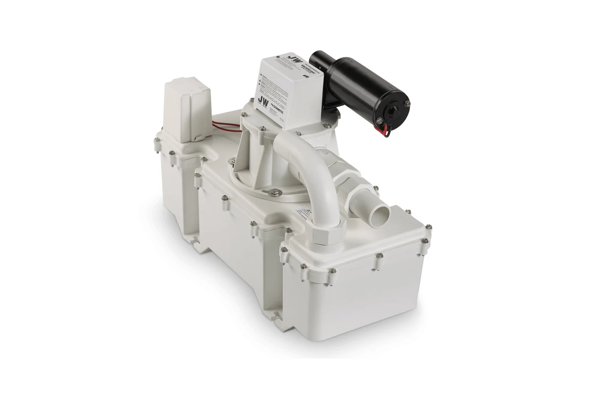 Dometic VG4 VacuFlush vacuum generator, manufacturer product photograph